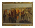 Red and Gold, Brixham, 1918-19 by Terrick Williams