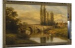Fittleworth Old Mill and Bridge, on the Rother, Sussex, 1880 by George Cole