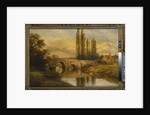 Fittleworth Old Mill and Bridge, on the Rother, Sussex, 1880 by George Cole