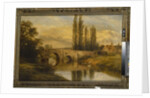 Fittleworth Old Mill and Bridge, on the Rother, Sussex, 1880 by George Cole