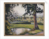 Gunville Pond, Sedgeville, 1916 by Lucien Pissarro