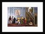 The Blue Mosque, 1878 by Jean Leon Gerome