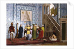 The Blue Mosque, 1878 by Jean Leon Gerome