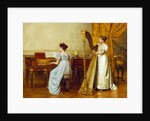 The Music Room by George Goodwin Kilburne