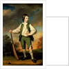 The Young Cricketer - Portrait of Lewis Cage, 1768 by Francis Cotes