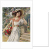 The Flower Girl by Emile Vernon