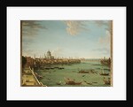 The Thames from the Terrace of Somerset House, looking towards the City, c.1745 by Antonio Joli