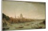 A Panoramic View of the City of London from the Thames near the Water Gate of Somerset House by Antonio Joli