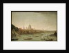 A Panoramic View of the City of London from the Thames near the Water Gate of Somerset House by Antonio Joli