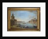 The Bacino di San Marco, Venice, looking East, with the Church of San Giorgio Maggiore, and the Dogana by Antonio Joli