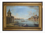 The Bacino di San Marco, Venice, looking East, with the Church of San Giorgio Maggiore, and the Dogana by Antonio Joli