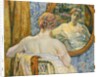Woman in a Mirror, 1907 by Theo van Rysselberghe