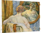 Woman in a Mirror, 1907 by Theo van Rysselberghe
