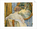 Woman in a Mirror, 1907 by Theo van Rysselberghe