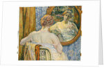 Woman in a Mirror, 1907 by Theo van Rysselberghe