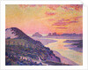 Sunset at Ambleteuse, Pas-de-Calais, 1899 by Theo van Rysselberghe
