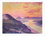 Sunset at Ambleteuse, Pas-de-Calais, 1899 by Theo van Rysselberghe