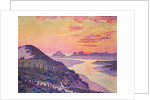 Sunset at Ambleteuse, Pas-de-Calais, 1899 by Theo van Rysselberghe