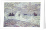 The Sea during Equinox, Boulogne-sur-Mer, 1900 by Theo van Rysselberghe