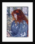 Woman Reading, 1899 by Theo van Rysselberghe