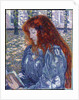Woman Reading, 1899 by Theo van Rysselberghe