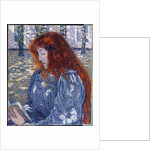 Woman Reading, 1899 by Theo van Rysselberghe
