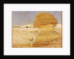 The Great Sphinx at Gizeh, 1862 by George Price Boyce
