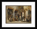 Arabic Figures in a Coffee House, 1870 by Carl Friedrich Heinrich Werner