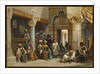 Arabic Figures in a Coffee House, 1870 by Carl Friedrich Heinrich Werner