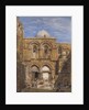The Church of the Holy Sepulchre, Jerusalem, 1862 by Carl Friedrich Heinrich Werner