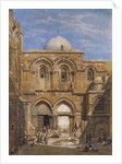The Church of the Holy Sepulchre, Jerusalem, 1862 by Carl Friedrich Heinrich Werner