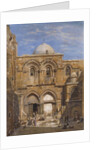 The Church of the Holy Sepulchre, Jerusalem, 1862 by Carl Friedrich Heinrich Werner
