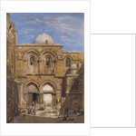 The Church of the Holy Sepulchre, Jerusalem, 1862 by Carl Friedrich Heinrich Werner