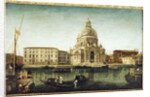 Santa Maria della Salute, Venice, with Gondolas on the Grand Canal by Michele Marieschi