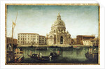 Santa Maria della Salute, Venice, with Gondolas on the Grand Canal by Michele Marieschi