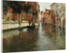 A Venetian Backwater by Fritz Thaulow