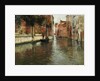 A Venetian Backwater by Fritz Thaulow