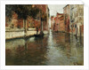 A Venetian Backwater by Fritz Thaulow