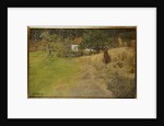 Haymaking, Stord, 1889 by Fritz Thaulow