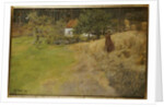 Haymaking, Stord, 1889 by Fritz Thaulow