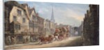 The London to Exeter Royal Mail Passing through Salisbury, 1895 by J.C. Maggs