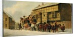 Outside the George Inn, 1879 by J.C. Maggs