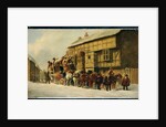 Outside the George Inn, 1879 by J.C. Maggs