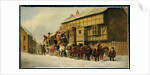 Outside the George Inn, 1879 by J.C. Maggs