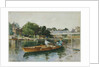 A Boating Party on the Thames at Cookham by Hector Caffieri