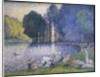 The Lake in the Bois de Boulogne, c.1899 by Henri-Edmond Cross