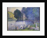 The Lake in the Bois de Boulogne, c.1899 by Henri-Edmond Cross