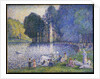 The Lake in the Bois de Boulogne, c.1899 by Henri-Edmond Cross