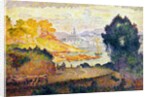 A View of Menton, 1899-1900 by Henri-Edmond Cross
