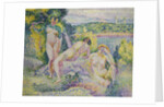 Nymphs, 1906 by Henri-Edmond Cross